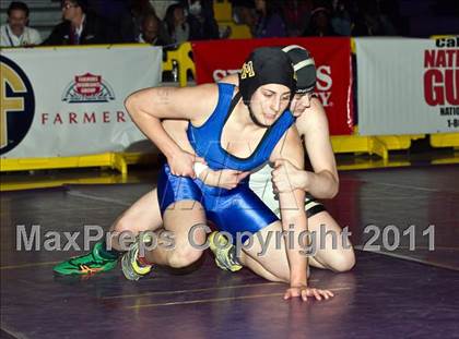 Thumbnail 2 in CIF State Girls Wrestling Championships (Finals) photogallery.