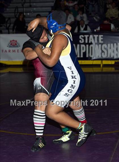 Thumbnail 1 in CIF State Girls Wrestling Championships (Finals) photogallery.