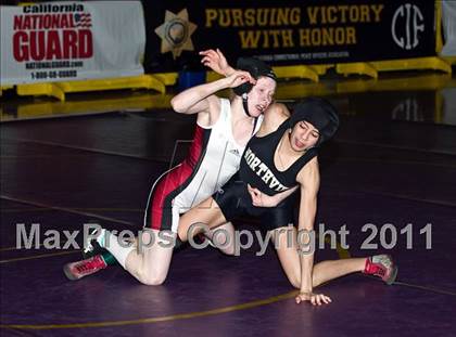 Thumbnail 2 in CIF State Girls Wrestling Championships (Finals) photogallery.
