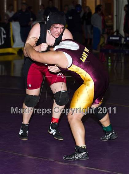 Thumbnail 2 in CIF State Girls Wrestling Championships (Finals) photogallery.