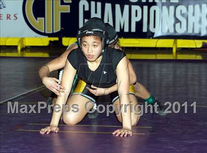 Thumbnail 1 in CIF State Girls Wrestling Championships (Finals) photogallery.
