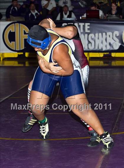 Thumbnail 3 in CIF State Girls Wrestling Championships (Finals) photogallery.