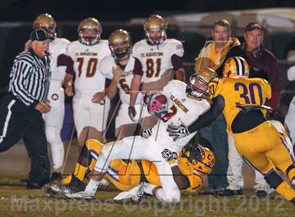 Thumbnail 3 in St. Augustine vs. Columbia (FHSAA Regional Semifinal) photogallery.