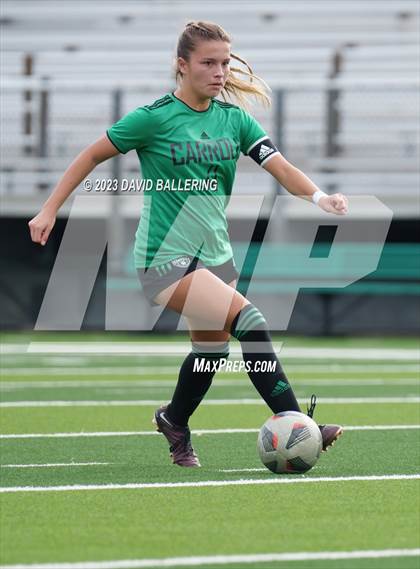 Thumbnail 1 in St. Agnes Academy vs Southlake Carroll (NEP Showcase) photogallery.