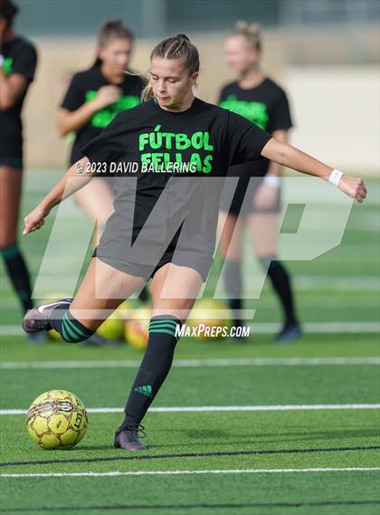 Thumbnail 1 in St. Agnes Academy vs Southlake Carroll (NEP Showcase) photogallery.