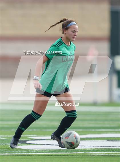 Thumbnail 2 in St. Agnes Academy vs Southlake Carroll (NEP Showcase) photogallery.