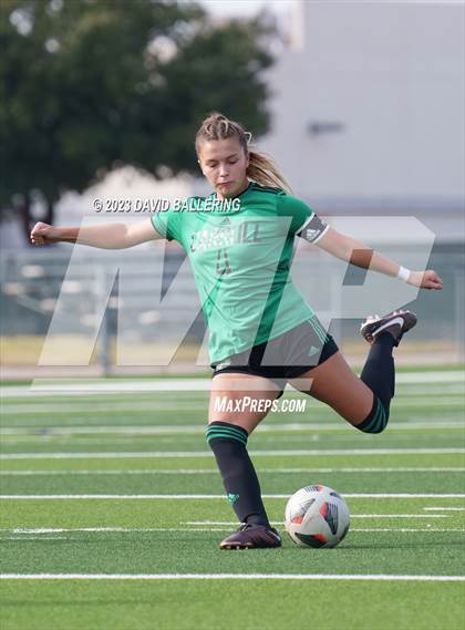 Thumbnail 3 in St. Agnes Academy vs Southlake Carroll (NEP Showcase) photogallery.