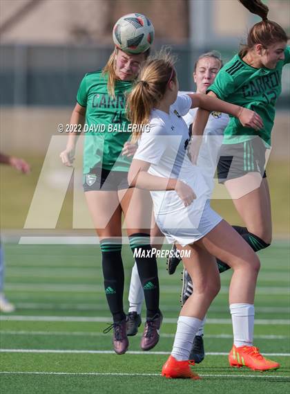 Thumbnail 1 in St. Agnes Academy vs Southlake Carroll (NEP Showcase) photogallery.