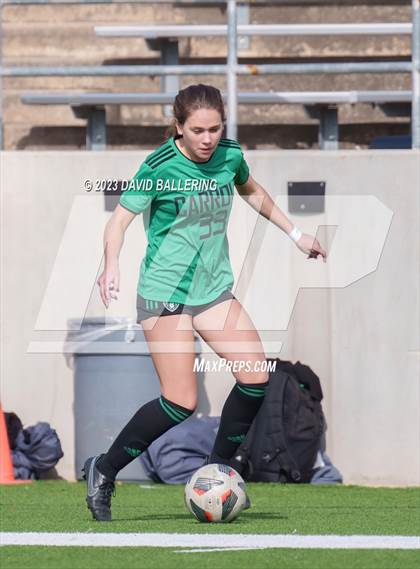 Thumbnail 2 in St. Agnes Academy vs Southlake Carroll (NEP Showcase) photogallery.