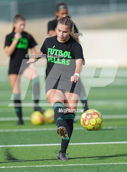Thumbnail 2 in St. Agnes Academy vs Southlake Carroll (NEP Showcase) photogallery.