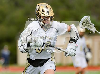 Thumbnail 3 in St. John Bosco @ Oak Park (CIF-SS Division 2 Round 1) photogallery.