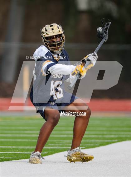 Thumbnail 3 in St. John Bosco @ Oak Park (CIF-SS Division 2 Round 1) photogallery.