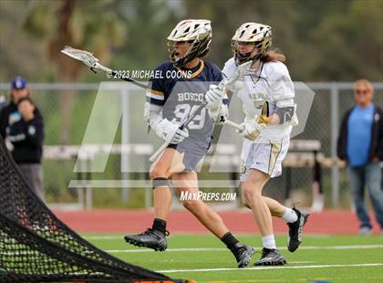 Thumbnail 2 in St. John Bosco @ Oak Park (CIF-SS Division 2 Round 1) photogallery.