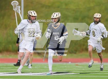 Thumbnail 3 in St. John Bosco @ Oak Park (CIF-SS Division 2 Round 1) photogallery.