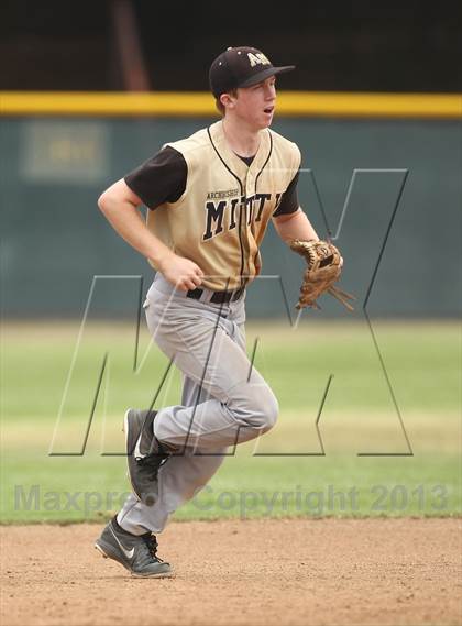 Thumbnail 2 in Alemany vs Archbishop Mitty (The California Classic) photogallery.