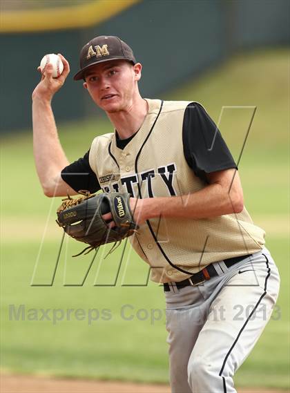 Thumbnail 1 in Alemany vs Archbishop Mitty (The California Classic) photogallery.
