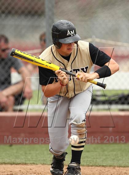 Thumbnail 1 in Alemany vs Archbishop Mitty (The California Classic) photogallery.