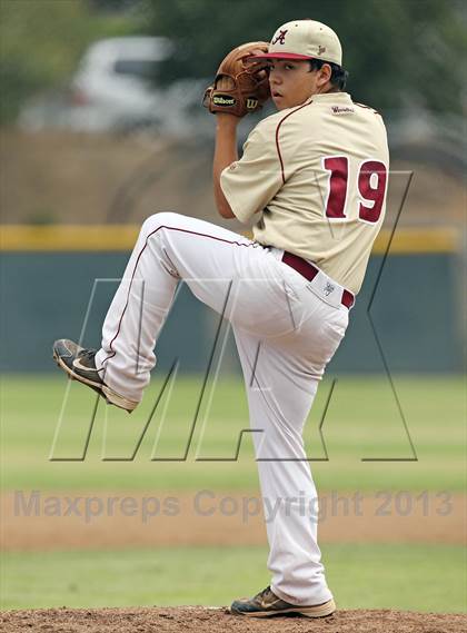 Thumbnail 3 in Alemany vs Archbishop Mitty (The California Classic) photogallery.