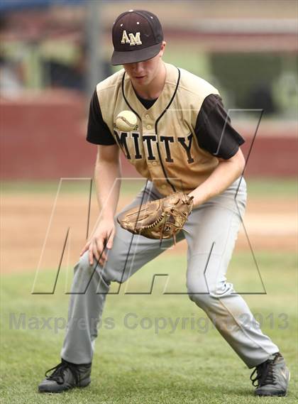 Thumbnail 2 in Alemany vs Archbishop Mitty (The California Classic) photogallery.