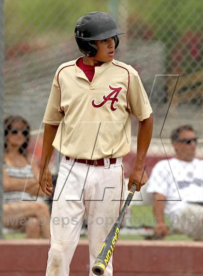 Thumbnail 2 in Alemany vs Archbishop Mitty (The California Classic) photogallery.