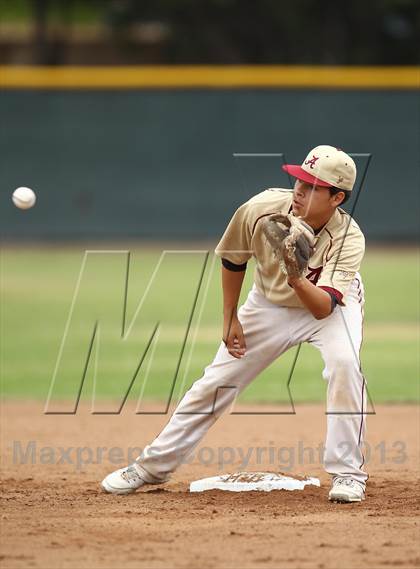 Thumbnail 2 in Alemany vs Archbishop Mitty (The California Classic) photogallery.