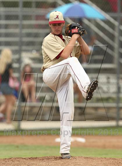 Thumbnail 3 in Alemany vs Archbishop Mitty (The California Classic) photogallery.