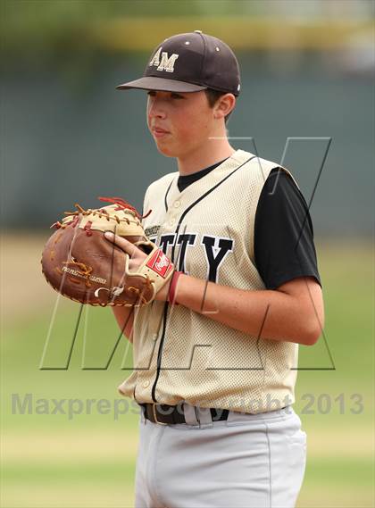 Thumbnail 3 in Alemany vs Archbishop Mitty (The California Classic) photogallery.