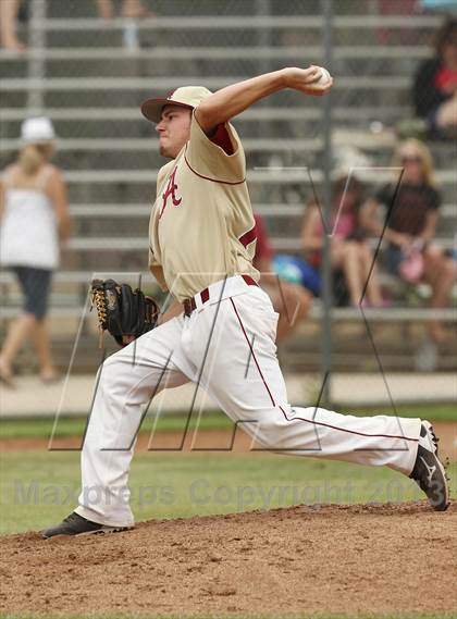 Thumbnail 2 in Alemany vs Archbishop Mitty (The California Classic) photogallery.