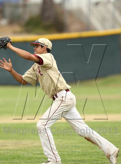 Thumbnail 1 in Alemany vs Archbishop Mitty (The California Classic) photogallery.