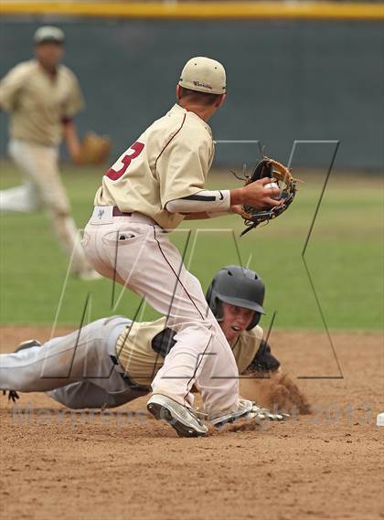 Thumbnail 2 in Alemany vs Archbishop Mitty (The California Classic) photogallery.