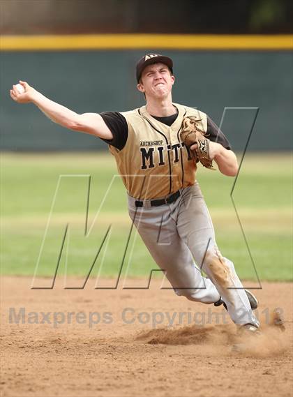 Thumbnail 3 in Alemany vs Archbishop Mitty (The California Classic) photogallery.