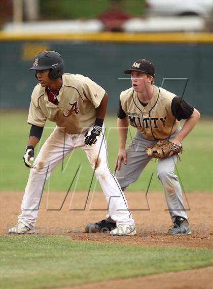 Thumbnail 1 in Alemany vs Archbishop Mitty (The California Classic) photogallery.