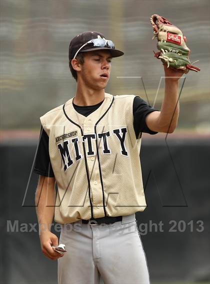 Thumbnail 1 in Alemany vs Archbishop Mitty (The California Classic) photogallery.