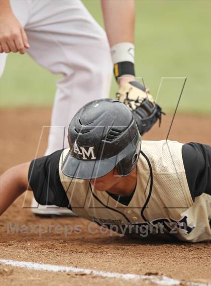 Thumbnail 3 in Alemany vs Archbishop Mitty (The California Classic) photogallery.