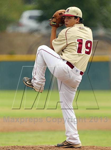 Thumbnail 1 in Alemany vs Archbishop Mitty (The California Classic) photogallery.