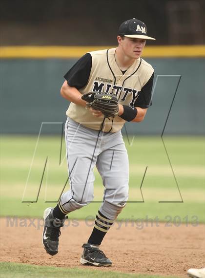 Thumbnail 2 in Alemany vs Archbishop Mitty (The California Classic) photogallery.