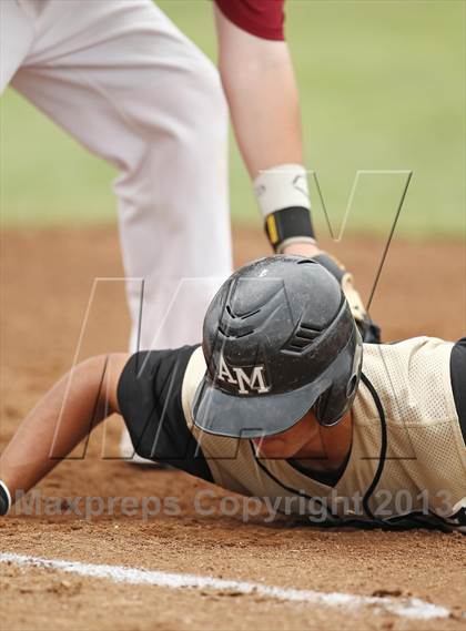 Thumbnail 2 in Alemany vs Archbishop Mitty (The California Classic) photogallery.
