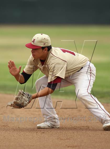 Thumbnail 2 in Alemany vs Archbishop Mitty (The California Classic) photogallery.