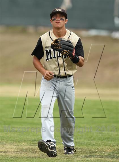 Thumbnail 2 in Alemany vs Archbishop Mitty (The California Classic) photogallery.