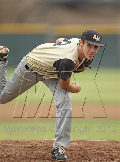 Thumbnail 2 in Alemany vs Archbishop Mitty (The California Classic) photogallery.