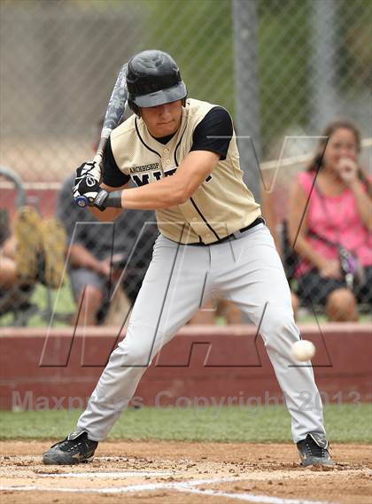 Thumbnail 2 in Alemany vs Archbishop Mitty (The California Classic) photogallery.