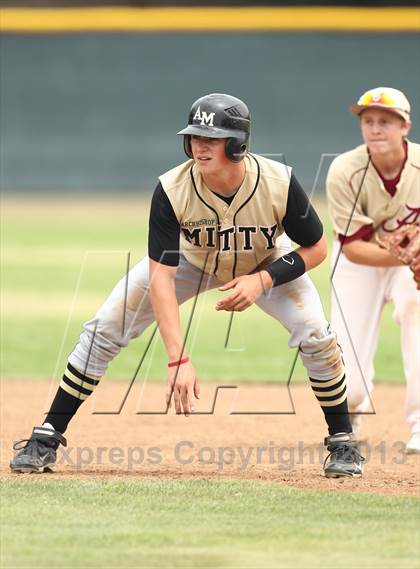 Thumbnail 1 in Alemany vs Archbishop Mitty (The California Classic) photogallery.