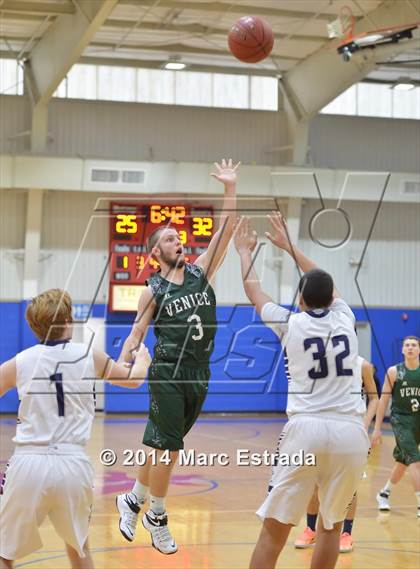 Thumbnail 1 in Legacy Christian Academy vs Venice 2014 Mustang Christmas Tournament photogallery.