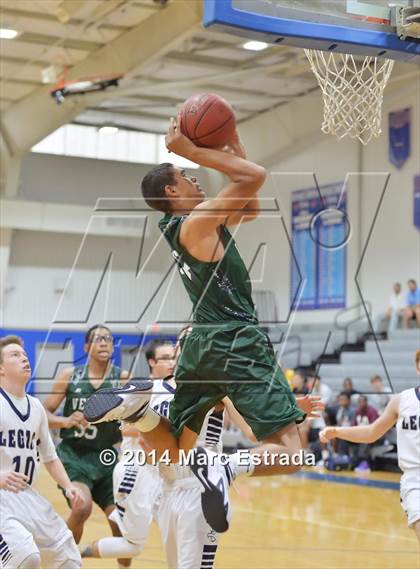 Thumbnail 1 in Legacy Christian Academy vs Venice 2014 Mustang Christmas Tournament photogallery.