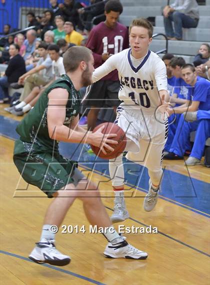 Thumbnail 1 in Legacy Christian Academy vs Venice 2014 Mustang Christmas Tournament photogallery.