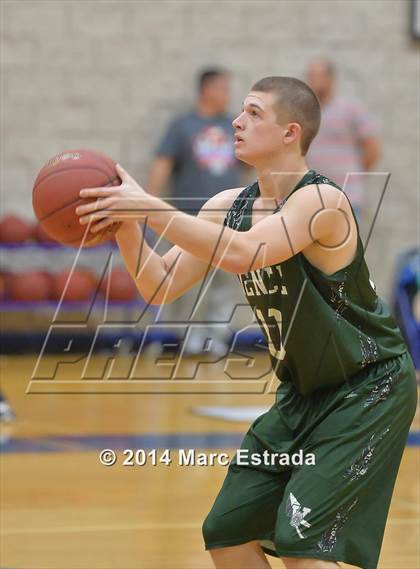 Thumbnail 1 in Legacy Christian Academy vs Venice 2014 Mustang Christmas Tournament photogallery.