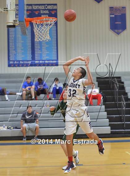 Thumbnail 3 in Legacy Christian Academy vs Venice 2014 Mustang Christmas Tournament photogallery.