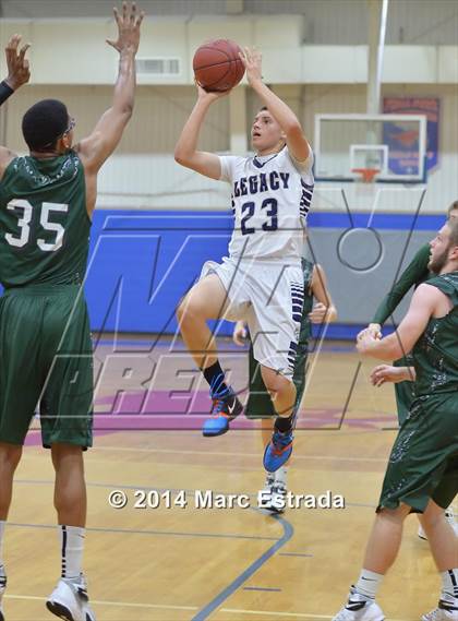 Thumbnail 2 in Legacy Christian Academy vs Venice 2014 Mustang Christmas Tournament photogallery.