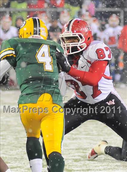 Thumbnail 3 in St. Edward vs. Wayne (OHSAA D1Final) photogallery.