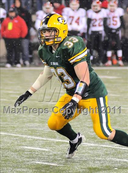 Thumbnail 1 in St. Edward vs. Wayne (OHSAA D1Final) photogallery.